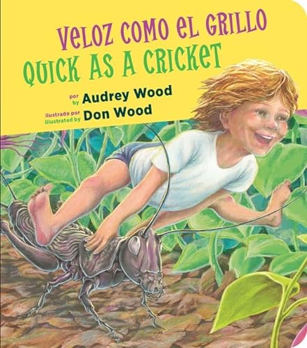 Beispielbild fr Quick as a Cricket/Veloz como el grillo Bilingual English-Spanish zum Verkauf von Lakeside Books