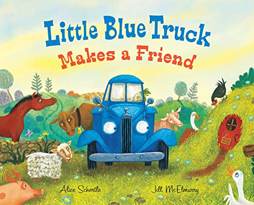 Imagen de archivo de Little Blue Truck Makes a Friend: A Friendship and Social Skills Book for Kids a la venta por City Lights Bookstore