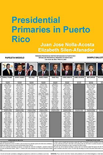 Beispielbild fr Presidential Primaries in Puerto Rico zum Verkauf von PBShop.store US
