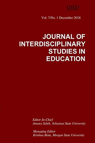 Beispielbild fr Journal of Interdisciplinary Studies in Education zum Verkauf von Revaluation Books