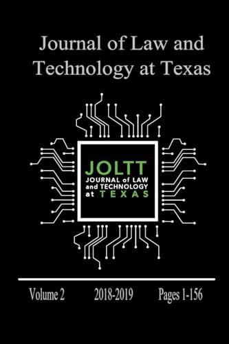 Stock image for Journal of Law and Technology at Texas Volume 2 for sale by PBShop.store US