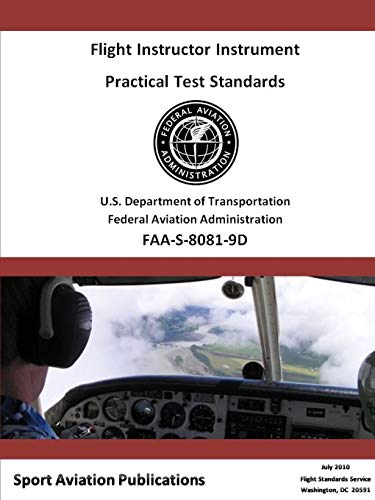 Stock image for Flight Instructor Instrument Practical Test Standards - Airplane and Helicopter for sale by Lucky's Textbooks
