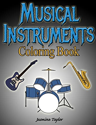 Stock image for Musical Instruments Coloring Book for sale by PBShop.store US