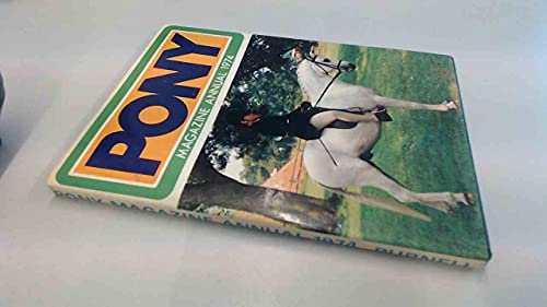 'PONY' MAGAZINE ANNUAL (9780361024945) by MICHAEL WILLIAMS