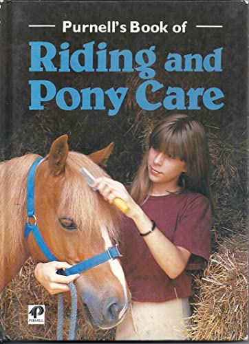 Imagen de archivo de Purnells book of riding and pony care a la venta por Reuseabook