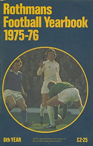 Stock image for Rothmans Rugby Yearbook 1975-76 for sale by Harry Righton