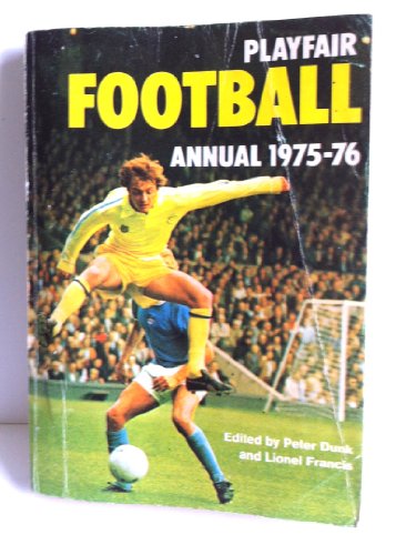 Imagen de archivo de Playfair Football Annual 1975-76 a la venta por Matheson Sports International Limited