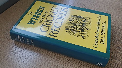 Beispielbild fr Wisden Book of Cricket Records zum Verkauf von AwesomeBooks