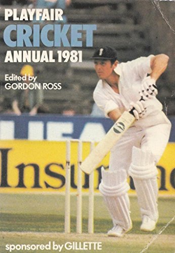 Beispielbild fr Playfair Cricket Annual 1981 zum Verkauf von WorldofBooks