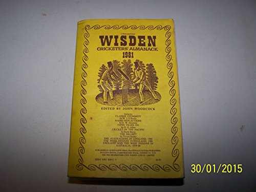 Beispielbild fr Wisden Cricketers' Almanack 1981 zum Verkauf von WorldofBooks