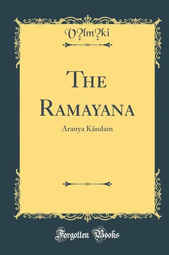 Imagen de archivo de The Ramayana ranya Kndam Classic Reprint a la venta por PBShop.store US