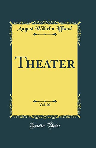 Beispielbild fr Theater, Vol. 20 (Classic Reprint) zum Verkauf von Buchpark