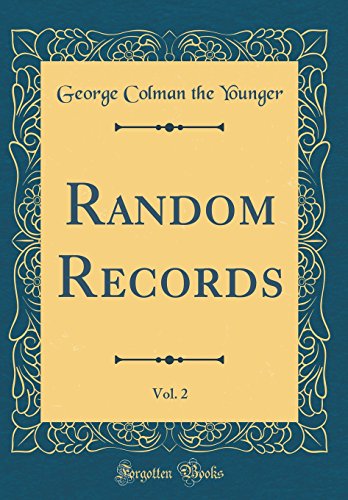 9780364395165: Random Records, Vol. 2 (Classic Reprint)