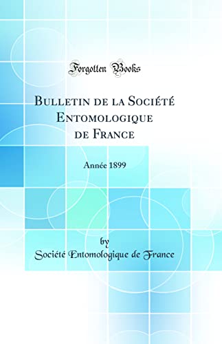 Beispielbild fr Bulletin de la Soci?t? Entomologique de France zum Verkauf von PBShop.store US
