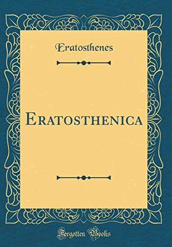 Stock image for Eratosthenica (Classic Reprint) for sale by PBShop.store US