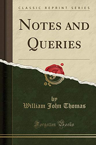 9780365811664: Notes and Queries (Classic Reprint)