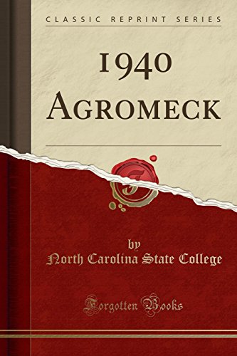 Stock image for 1940 Agromeck (Classic Reprint) for sale by Forgotten Books