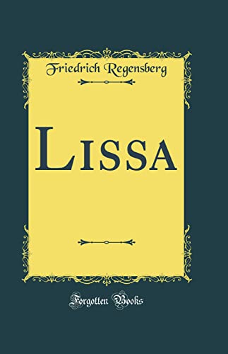 Stock image for Lissa Classic Reprint for sale by PBShop.store US