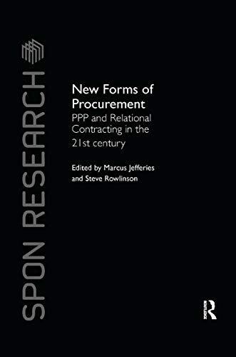 Beispielbild fr New Forms of Procurement: PPP and Relational Contracting in the 21st Century zum Verkauf von Blackwell's