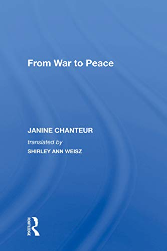 Imagen de archivo de From War to Peace a la venta por Chiron Media