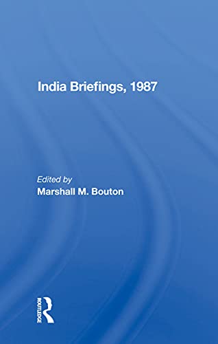 Stock image for India Briefing, 1987 for sale by Blackwell's