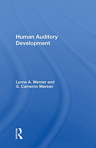 9780367010577: Human Auditory Development