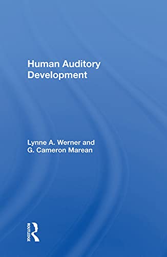 Stock image for Human Auditory Development for sale by Chiron Media
