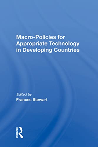 Stock image for Macro Policies for Appropriate Technology in Developing Countries for sale by ThriftBooks-Dallas