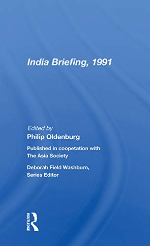 Stock image for India Briefing, 1991 for sale by Chiron Media