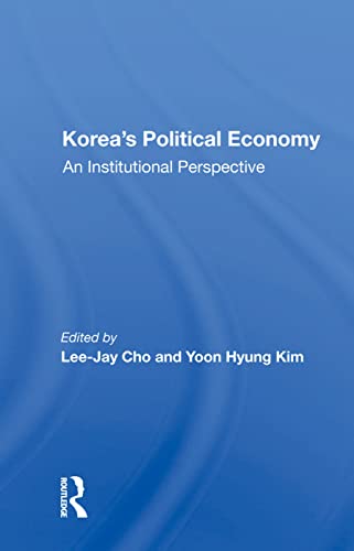 Imagen de archivo de Korea's Political Economy: An Institutional Perspective a la venta por Chiron Media