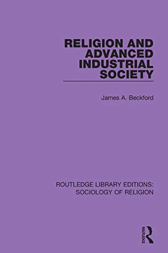 Stock image for Religion and Advanced Industrial Society for sale by Blackwell's