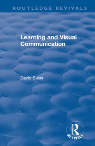 9780367076511: Learning and Visual Communication (Routledge Revivals)