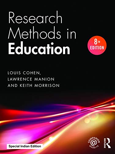 Imagen de archivo de Research Methods In Education 8Th Edition. a la venta por Zoom Books Company