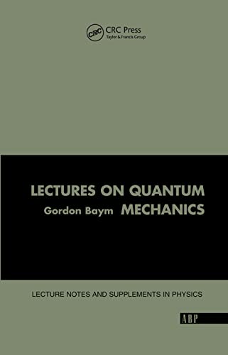 Immagine dell'editore per Lectures On Quantum Mechanics venduto da PBShop.store UK