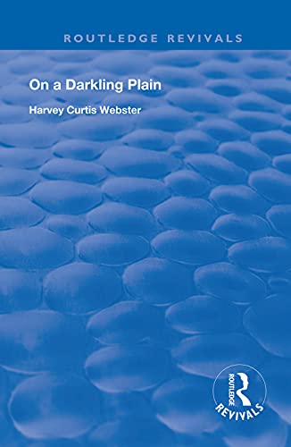 9780367110710: On a Darkling Plain: The Art & Thought of Thomas Hardy