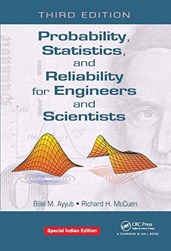 Stock image for PROBABLITY STATISTICS AND RELIABILITY FOR ENGINEERS AND SCIENTISTS 3RD EDITION for sale by Universal Store