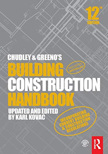 9780367135430: Chudley and Greeno's Building Construction Handbook