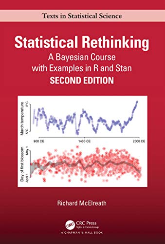 Imagen de archivo de Statistical Rethinking: A Bayesian Course with Examples in R and STAN (Chapman & Hall/CRC Texts in Statistical Science) a la venta por HPB-Red
