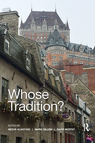 Beispielbild fr Whose Tradition?: Discourses on the Built Environment zum Verkauf von Blackwell's