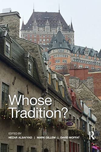 Imagen de archivo de Whose Tradition?: Discourses on the Built Environment a la venta por Blackwell's