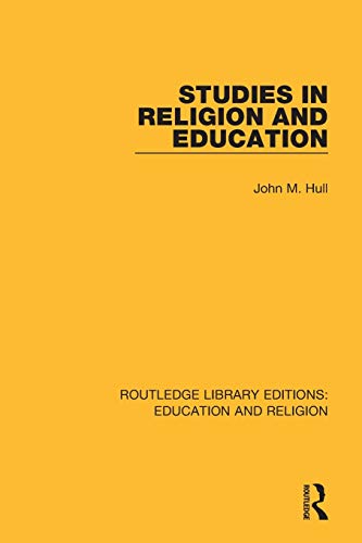 Beispielbild fr Studies in Religion and Education zum Verkauf von Blackwell's