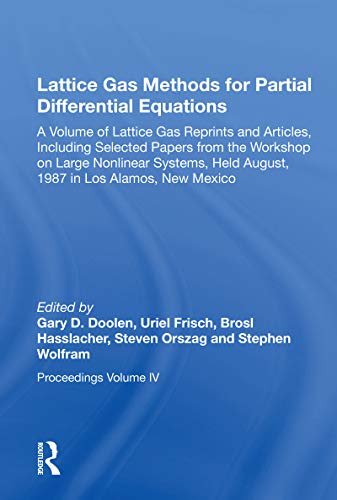 Stock image for Lattice Gas Methods for Partial Differential Equations for sale by Blackwell's