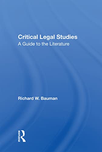 Beispielbild fr Critical Legal Studies zum Verkauf von Blackwell's