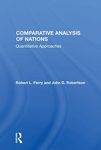 Beispielbild fr Comparative Analysis of Nations zum Verkauf von Blackwell's