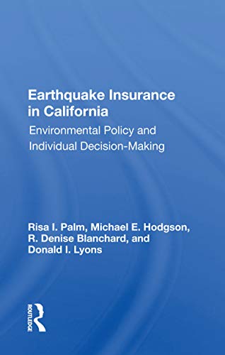 Stock image for Earthquake Insurance in California for sale by Blackwell's