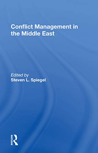 Imagen de archivo de Conflict Management in the Middle East a la venta por Blackwell's