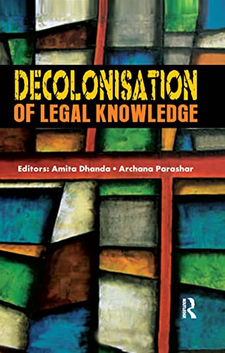 Stock image for Decolonisation of Legal Knowledge for sale by Chiron Media