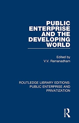 Stock image for Public Enterprise and the Developing World for sale by Blackwell's
