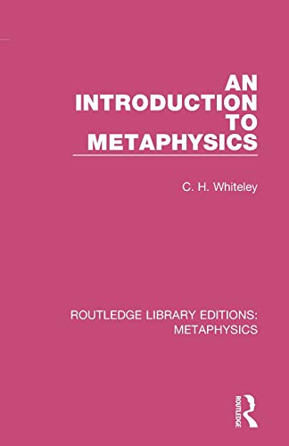 Stock image for An Introduction to Metaphysics (Routledge Library Editions: Metaphysics) for sale by Chiron Media