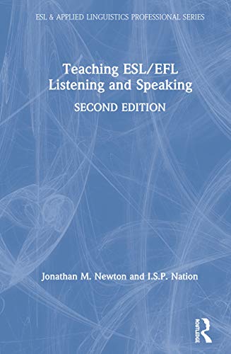 Beispielbild fr Teaching ESL/EFL Listening and Speaking (ESL & Applied Linguistics Professional Series) zum Verkauf von Chiron Media